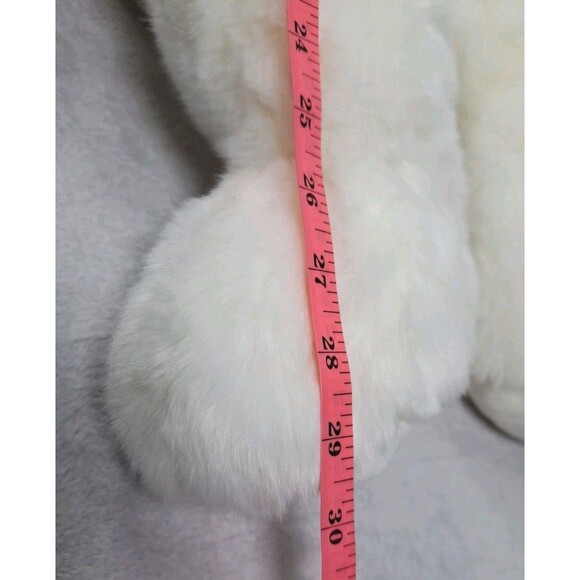 TY Beanie Buddy 29" White Bear Libearty Liberty 2000 American Flag Plush Toy - Picture 10 of 10